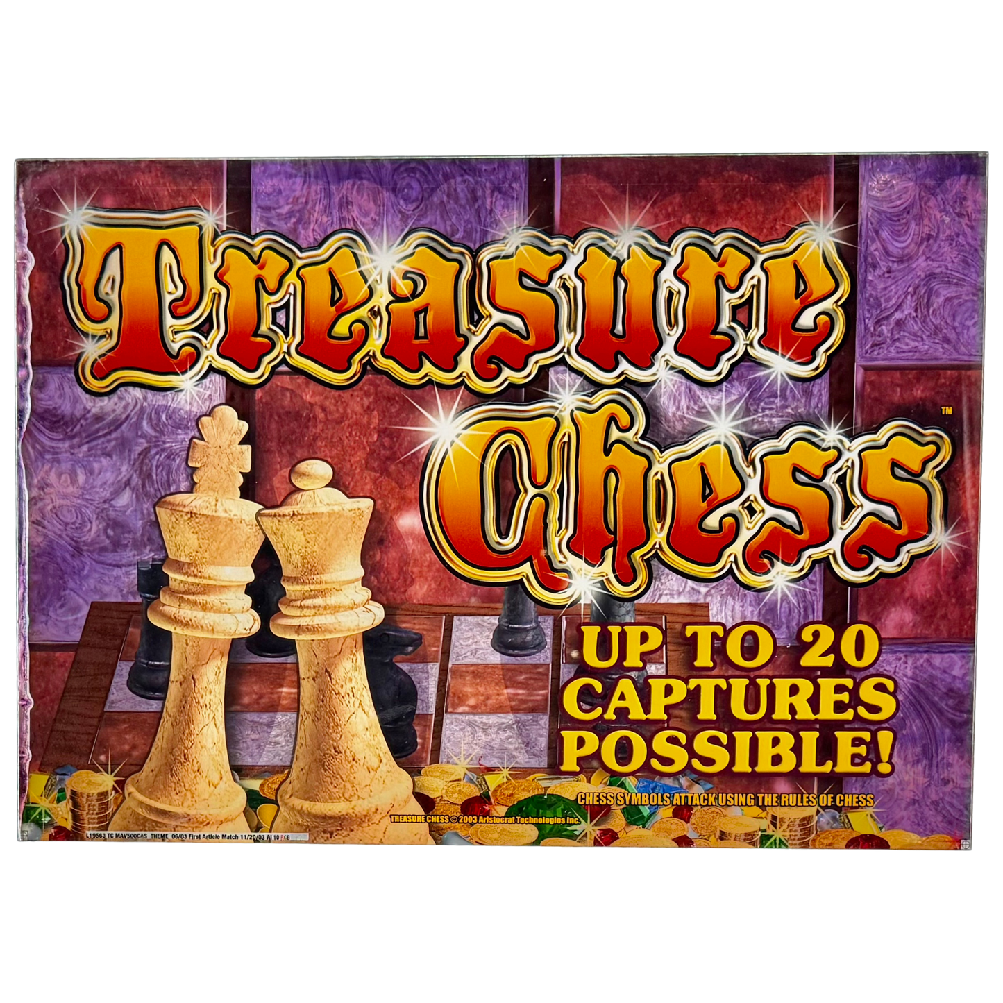 Treasure Chess Slot Retro Acrylic