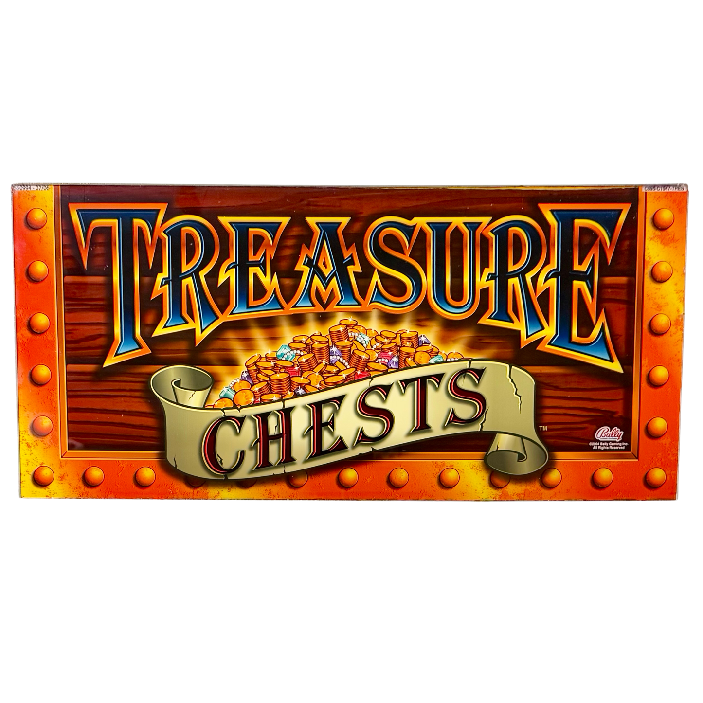 Treasure Chests Slot Glass