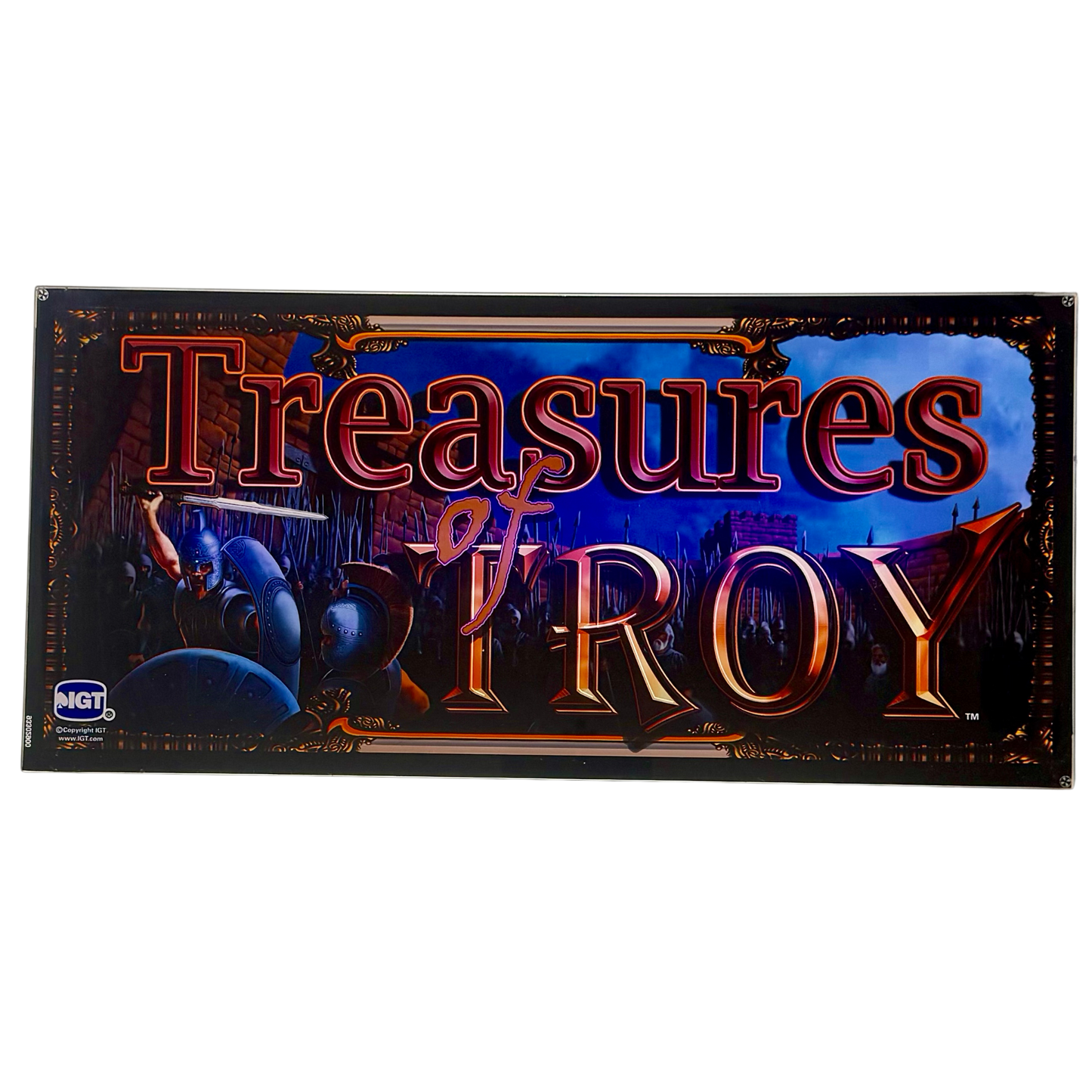 Treasures Of Troy Slot Glass