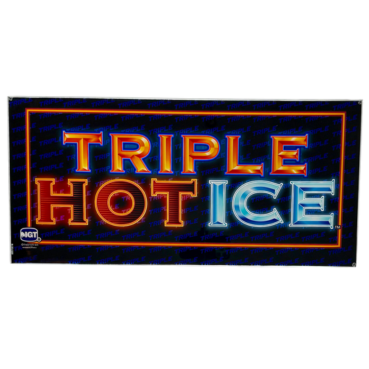 Triple Hot Ice Slot Glass