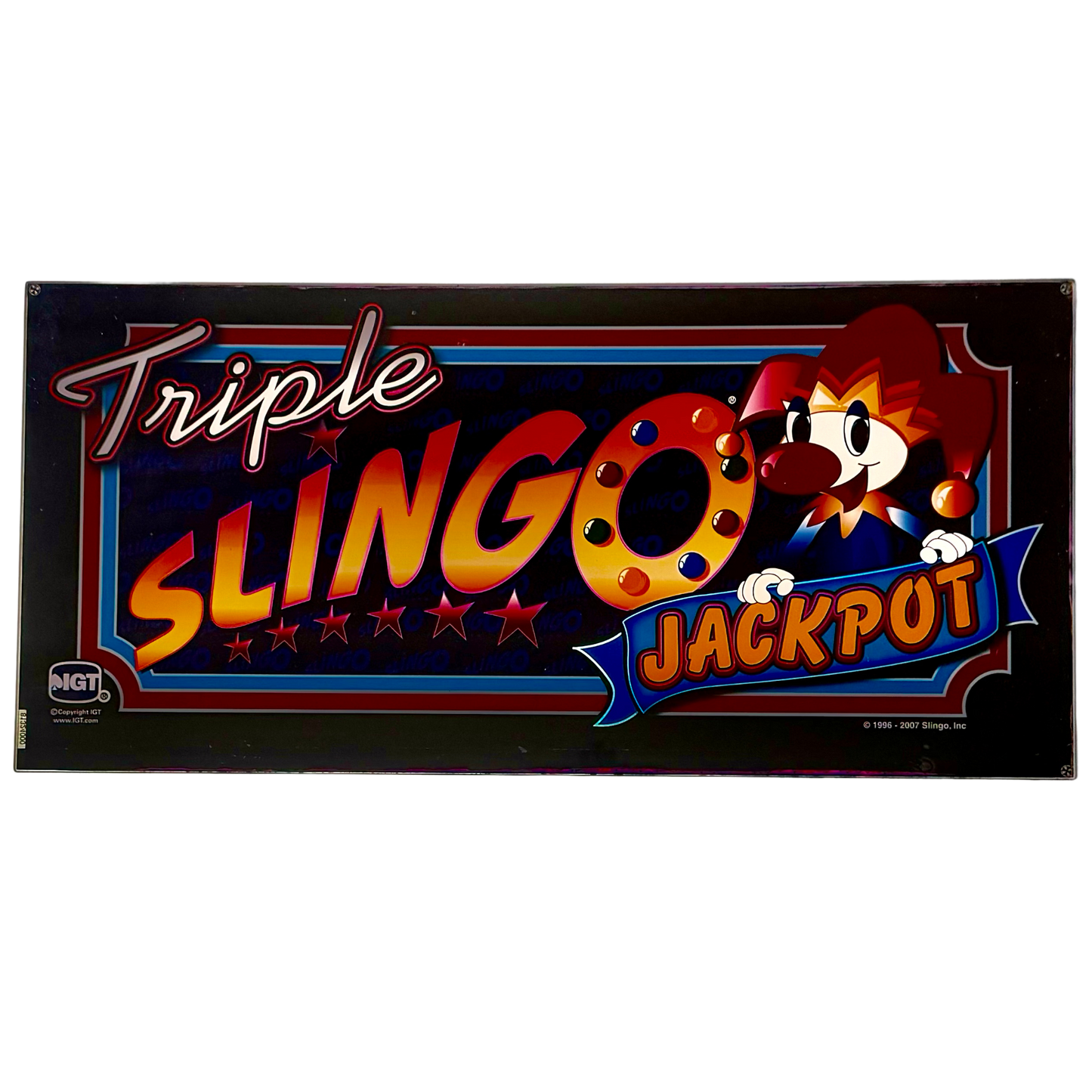 Triple Slingo Jackpot Slot Glass