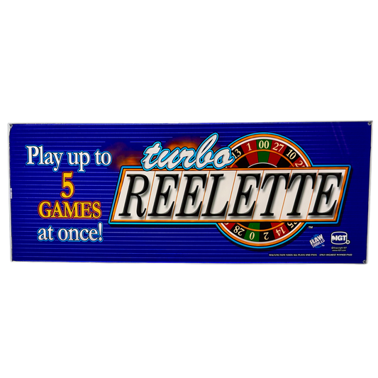 Turbo Reelette Slot Glass