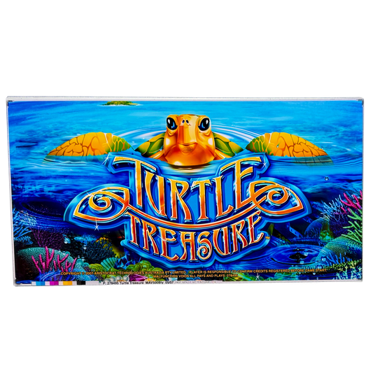 Turtle Treasure Slot Retro Acrylic