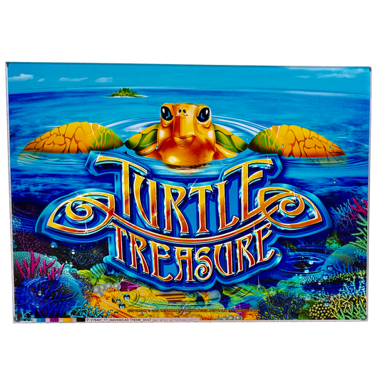 Turtle Treasure Slot Retro Acrylic