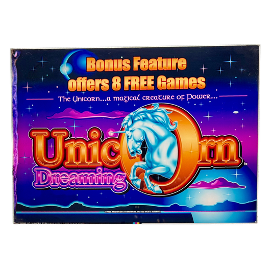 Unicorn Dreaming Slot Retro Acrylic