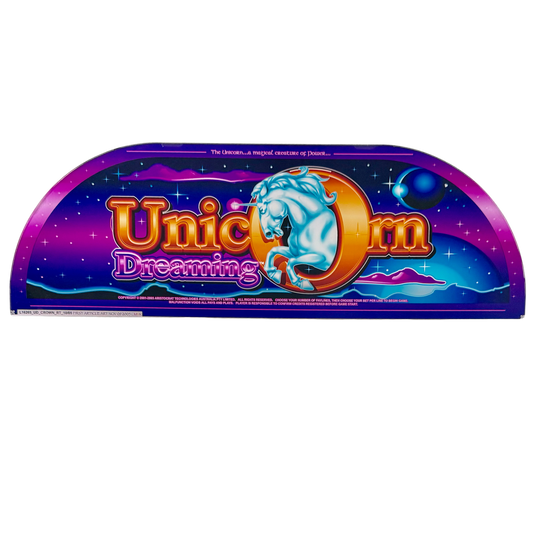 Unicorn Dreaming Slot Retro Acrylic