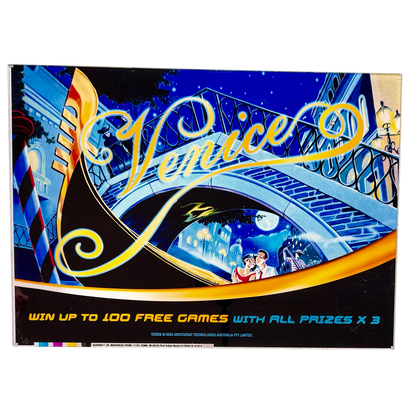 Venice Slot Retro Acrylic