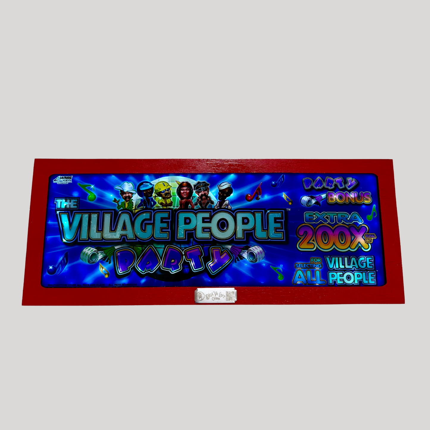 The Village People Party Slot Glass