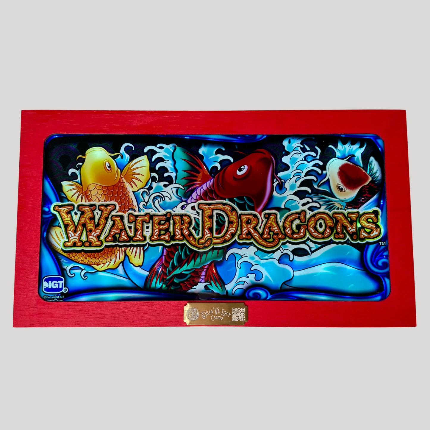 Water Dragons Slot Glass