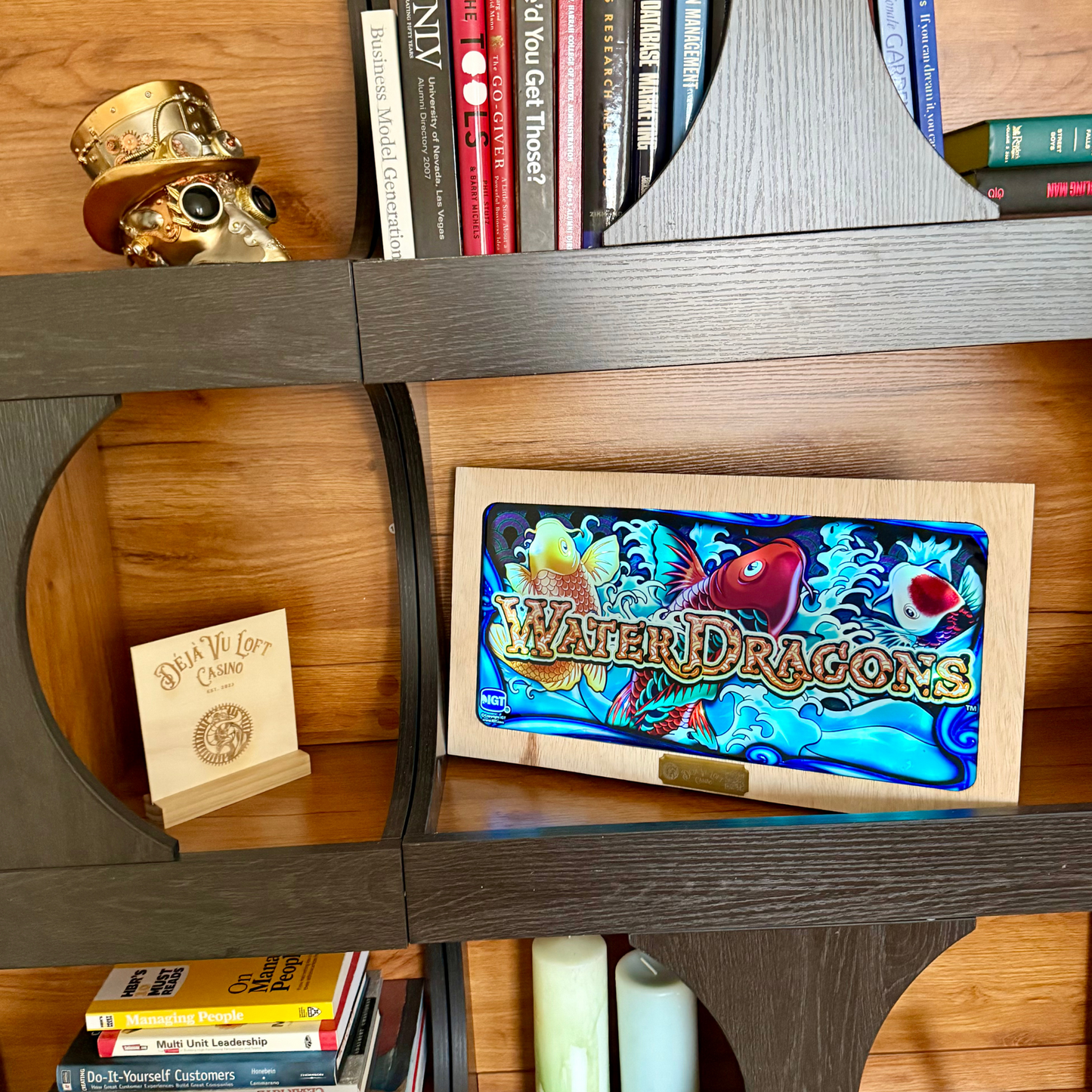 Water Dragons Slot Glass