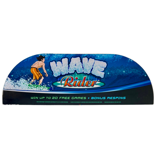 Wave Rider Slot Retro Acrylic