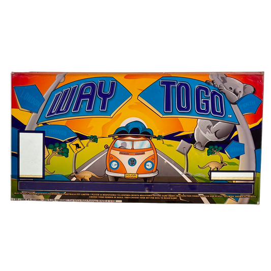Way To Go Slot Retro Acrylic
