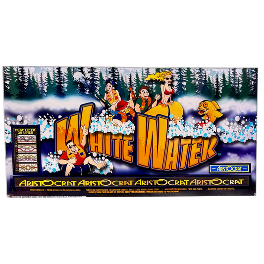 White Water Slot Retro Acrylic