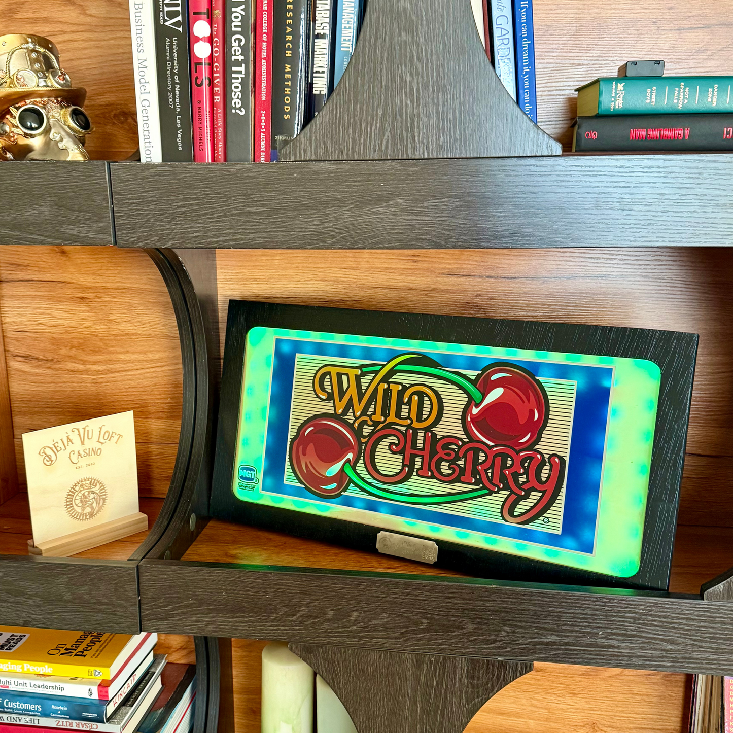 Wild Cherry Slot Glass