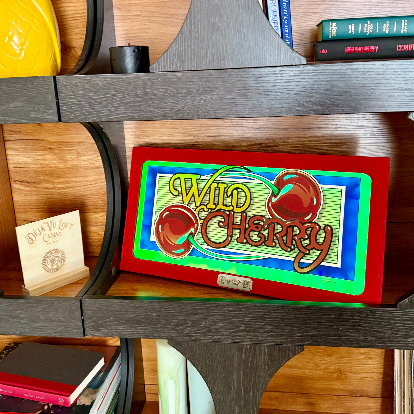 Wild Cherry Slot Glass