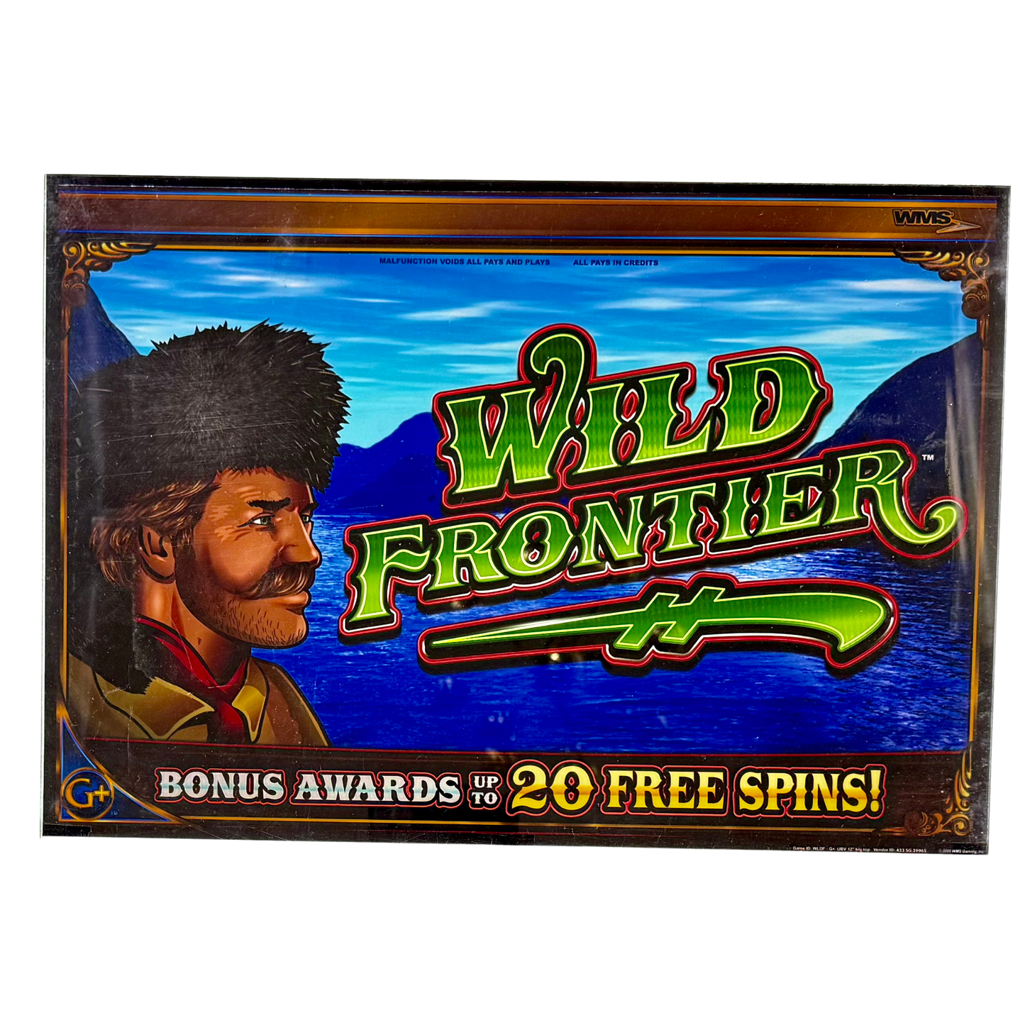 Wild Frontier Jumbo Slot Glass
