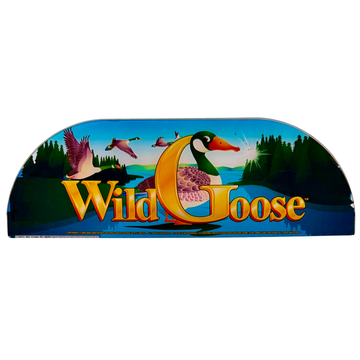 Wild Goose Slot Retro Acrylic