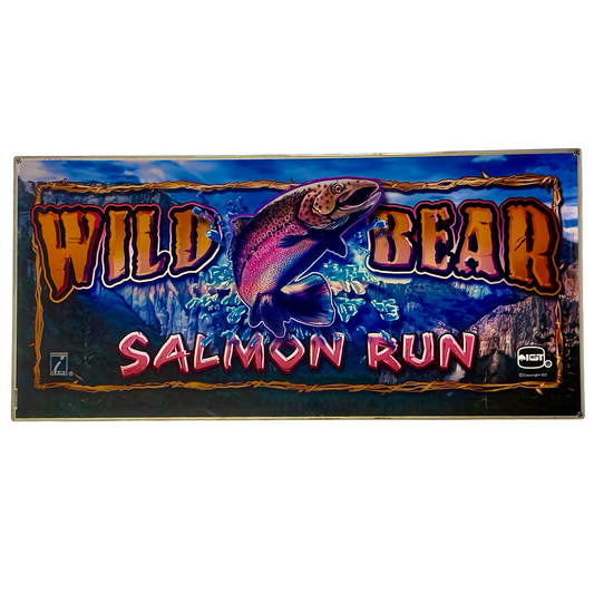 Wild Bear Salmon Run Slot Glass