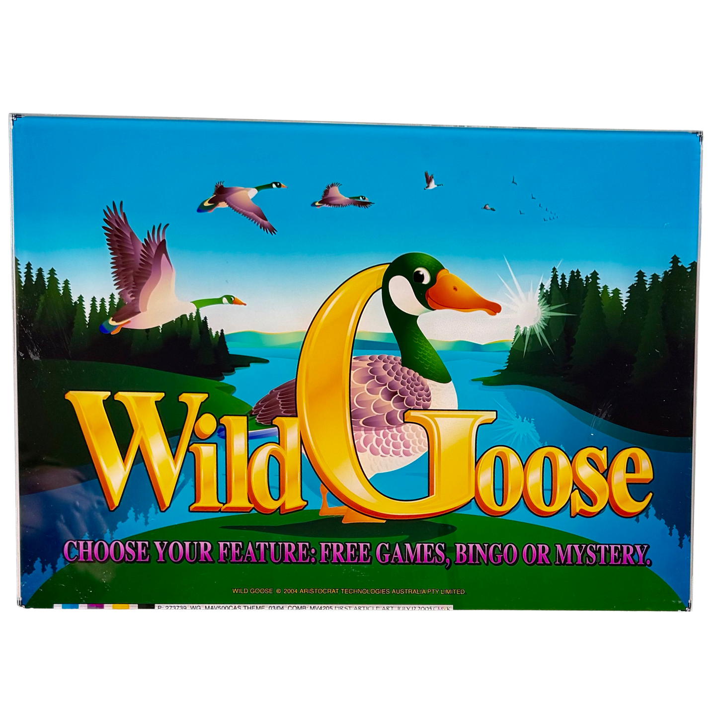 Wild Goose Slot Retro Acrylic