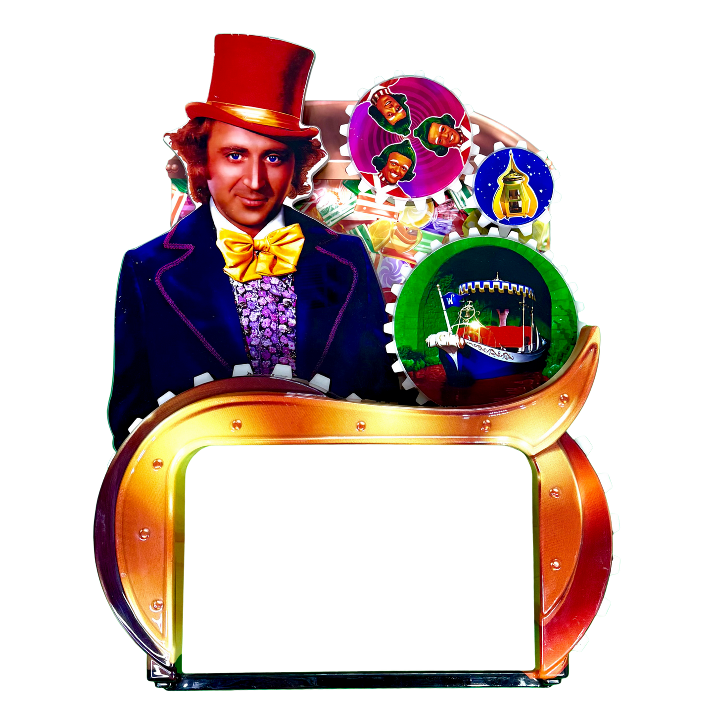 Willy Wonka 3D Slot Topper