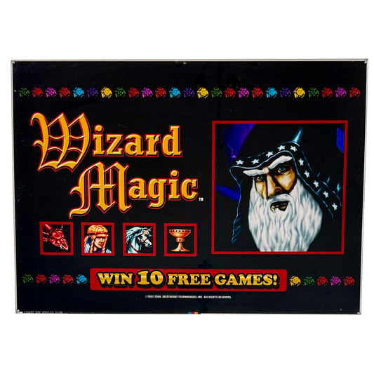 Wizard Magic Slot Retro Acrylic