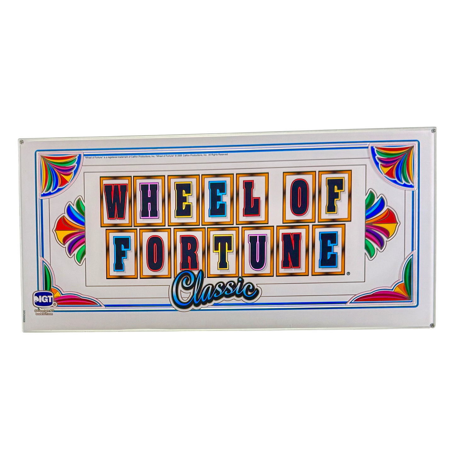Wheel Of Fortune Classic Slot Glass