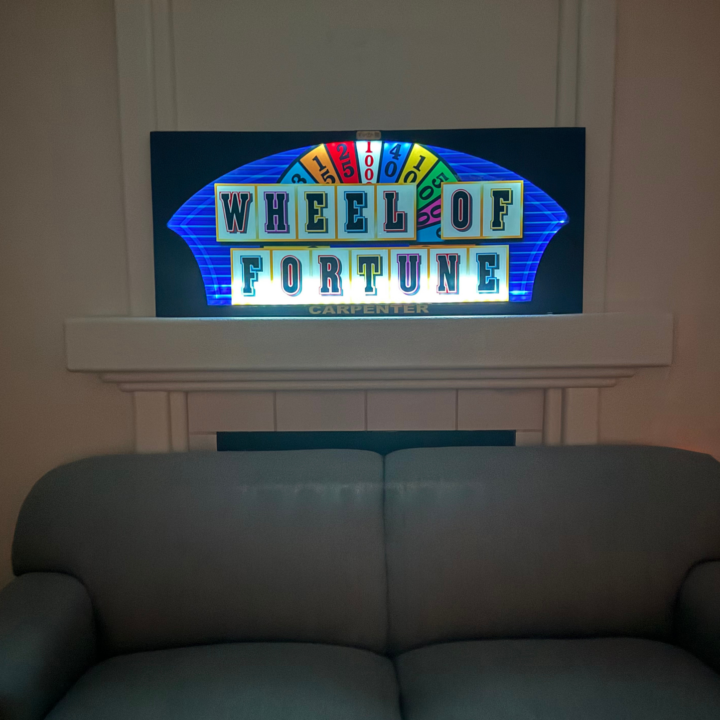 Wheel Of Fortune Slot Retro Acrylic