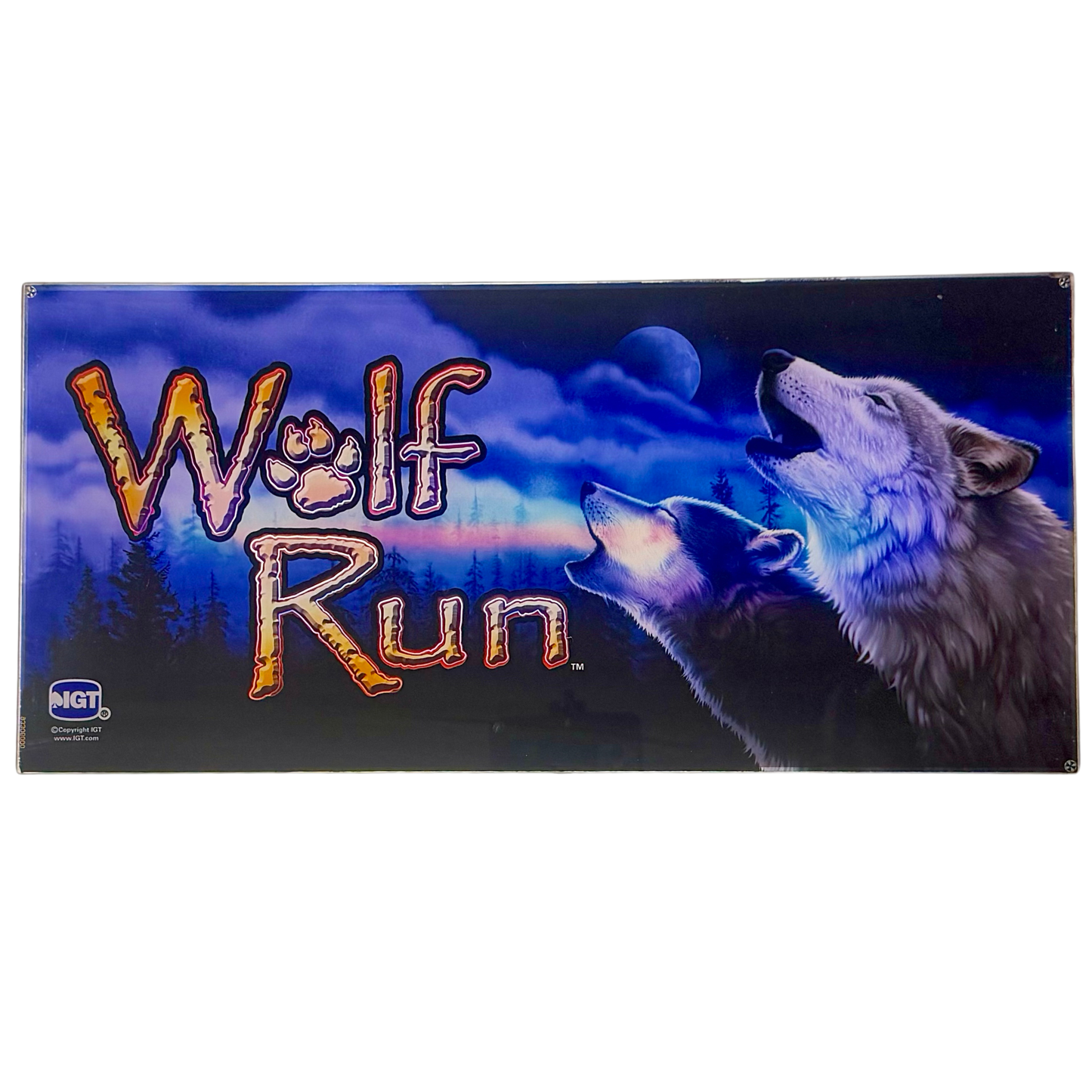 Wolf Run Slot Glass