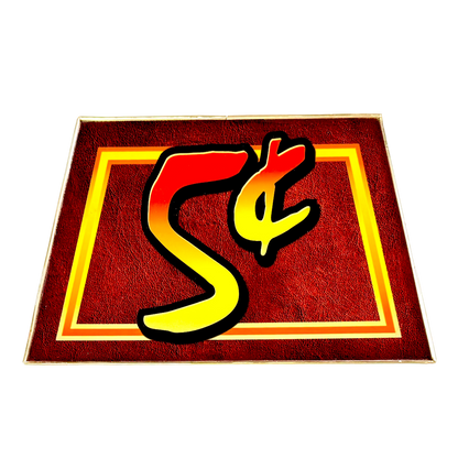 5¢ Indiana Jones Slot Retro Acrylic