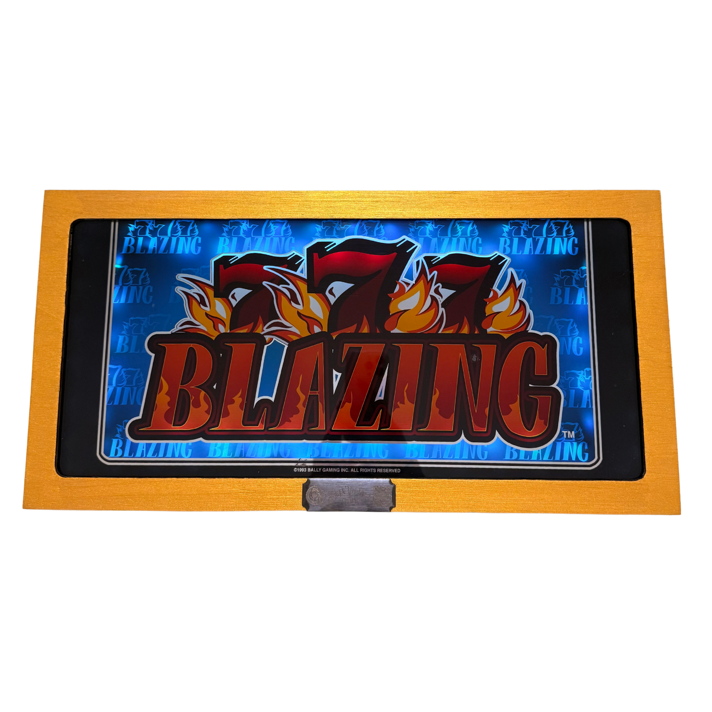 777 Blazing Slot Glass