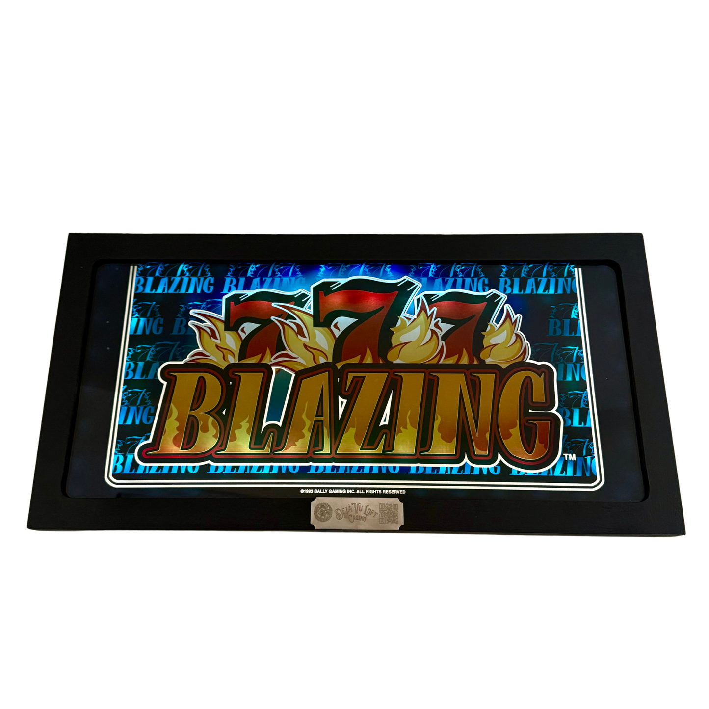777 Blazing Slot Glass