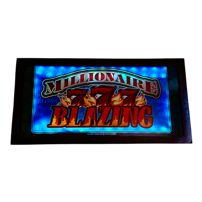 777 Blazing Millionaire Slot Glass