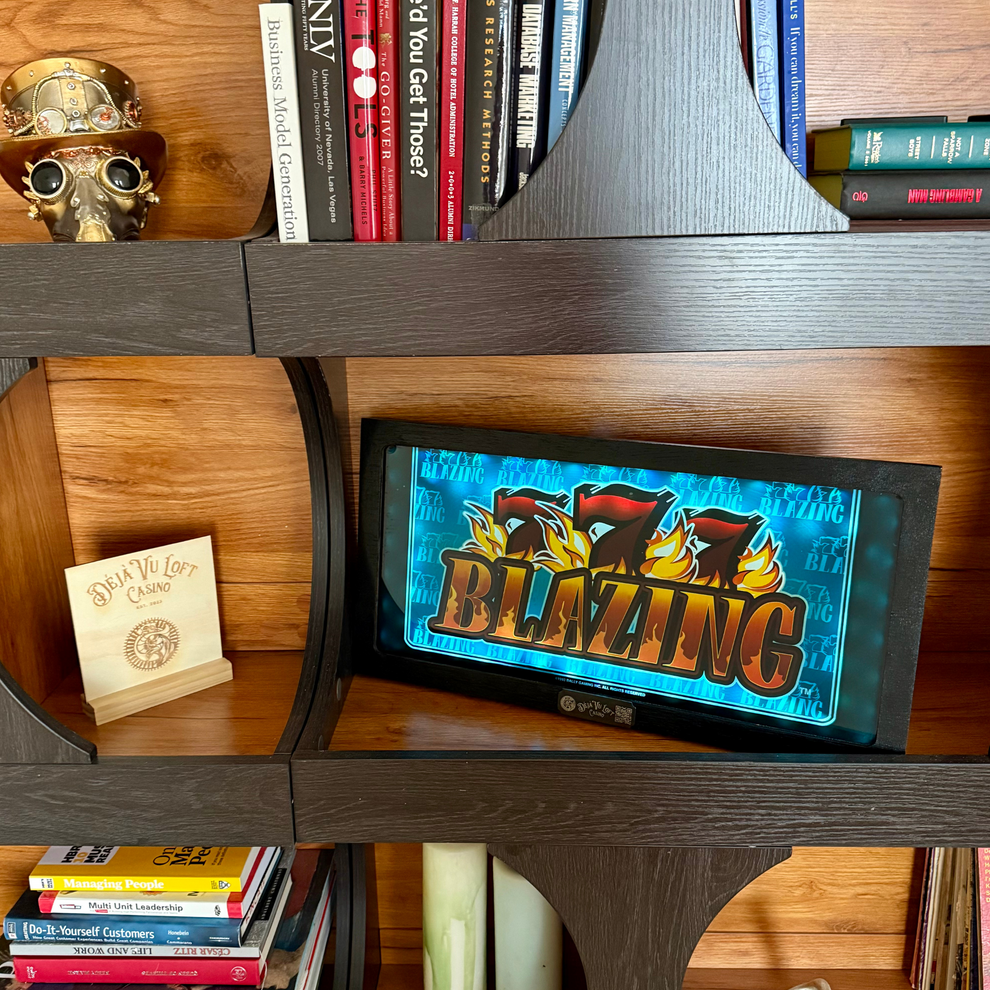 777 Blazing Slot Glass – Slot Machine Glass