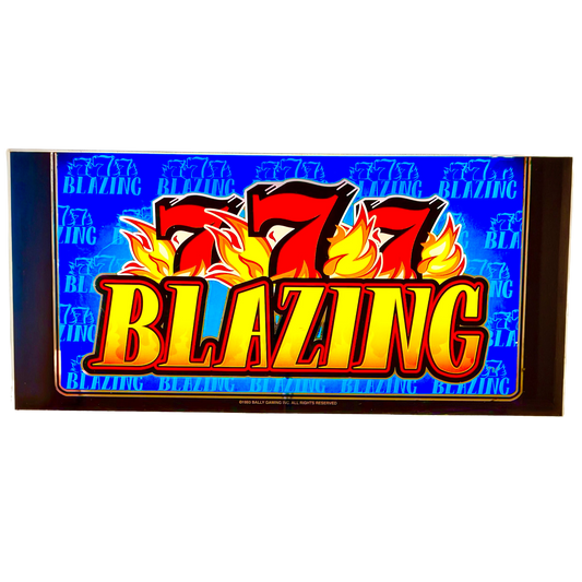 777 Blazing Slot Glass