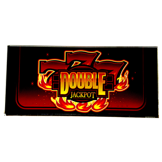 777 Double Jackpot Slot Glass