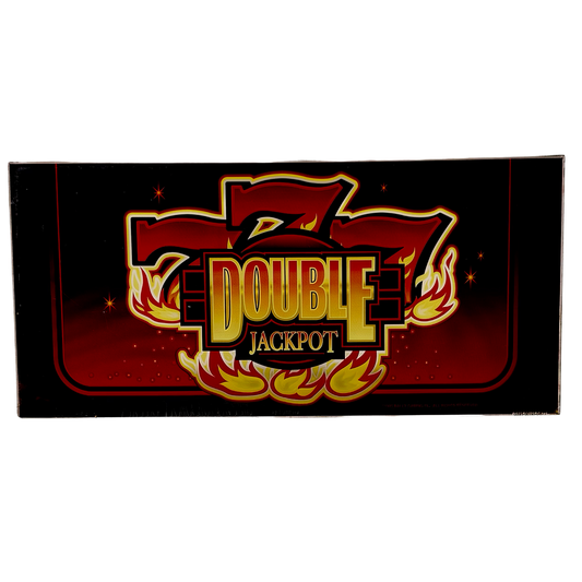 777 Double Jackpot Slot Glass