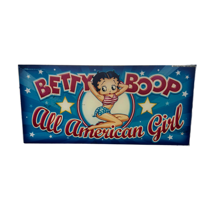 Betty Boop - All American Girl Slot Glass
