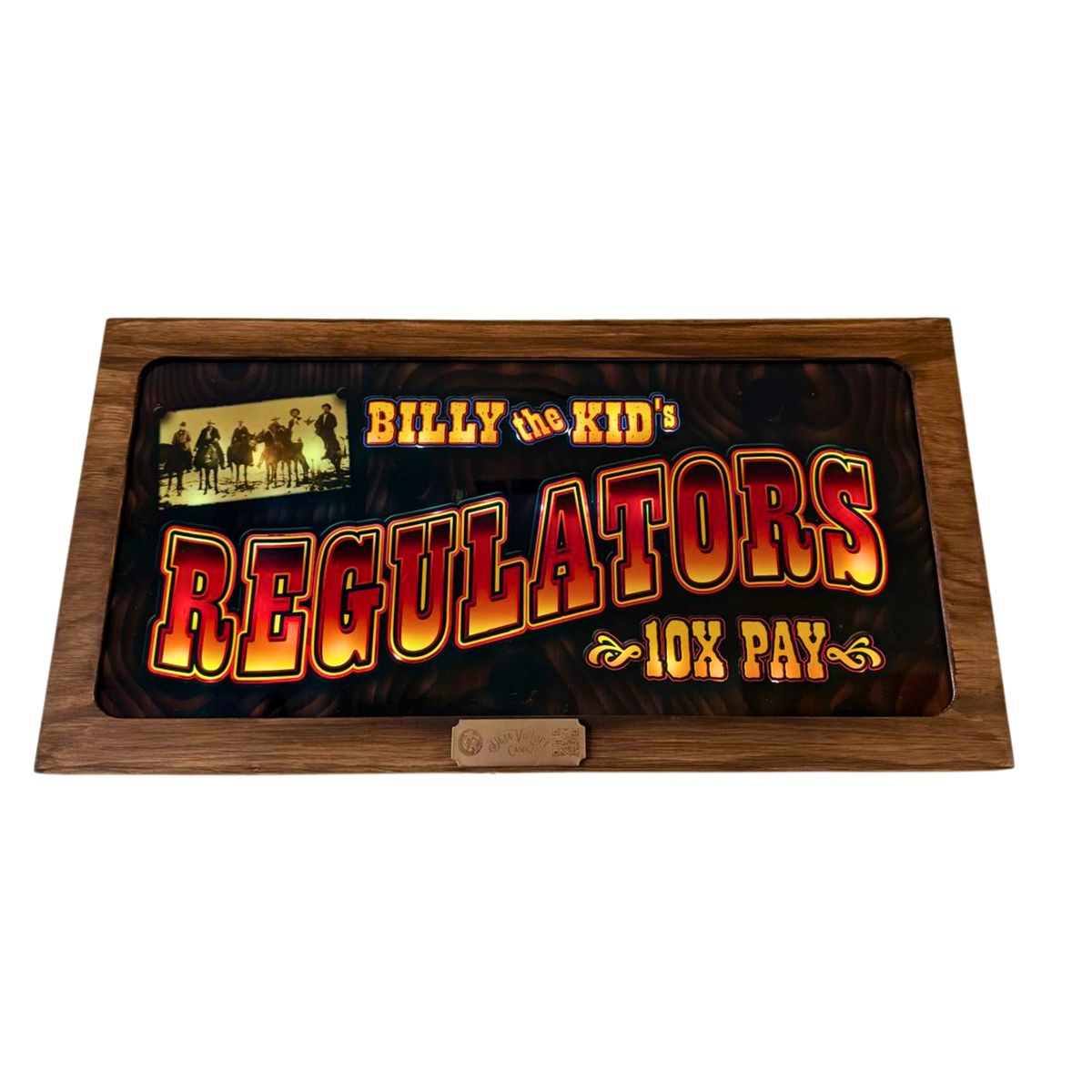Billy The Kid's Regulators Slot Glass