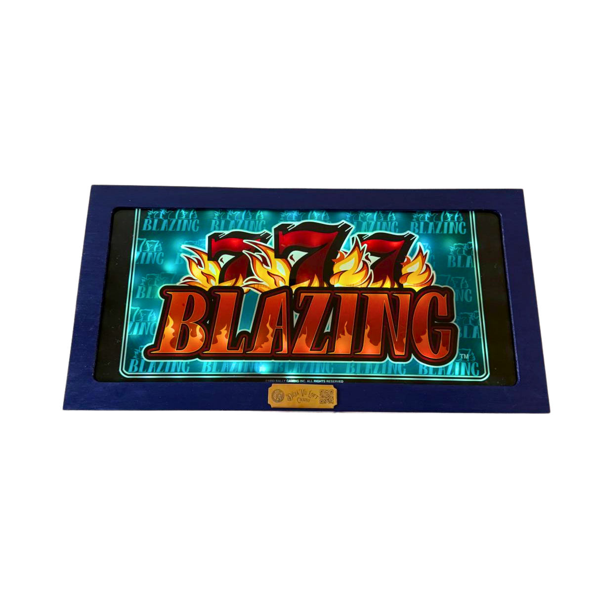 777 Blazing Slot Glass