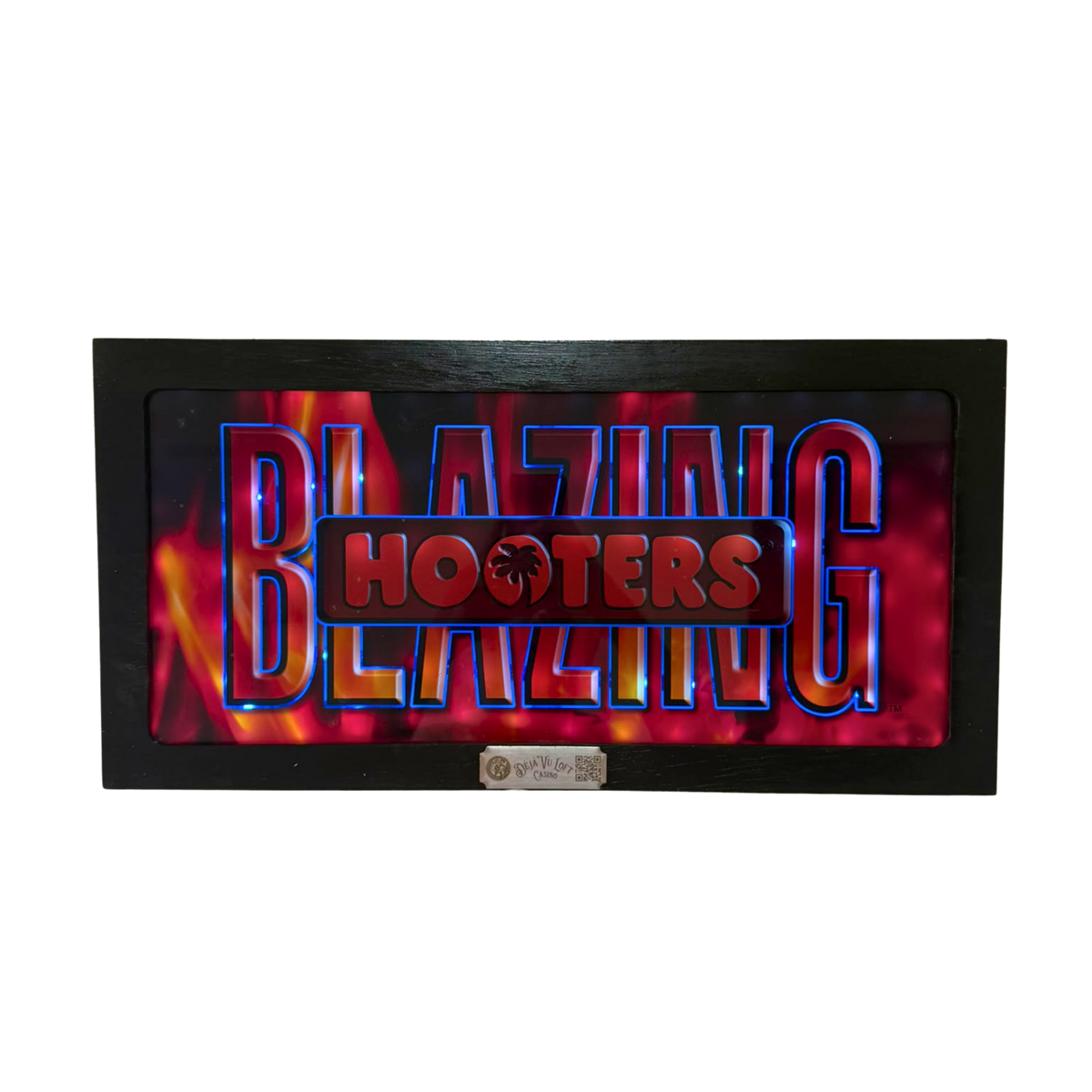 Blazing Hooters Slot Glass