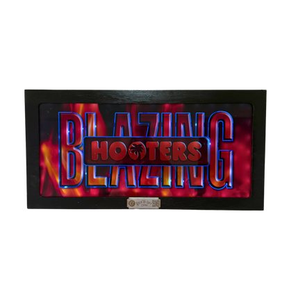 Blazing Hooters Slot Glass
