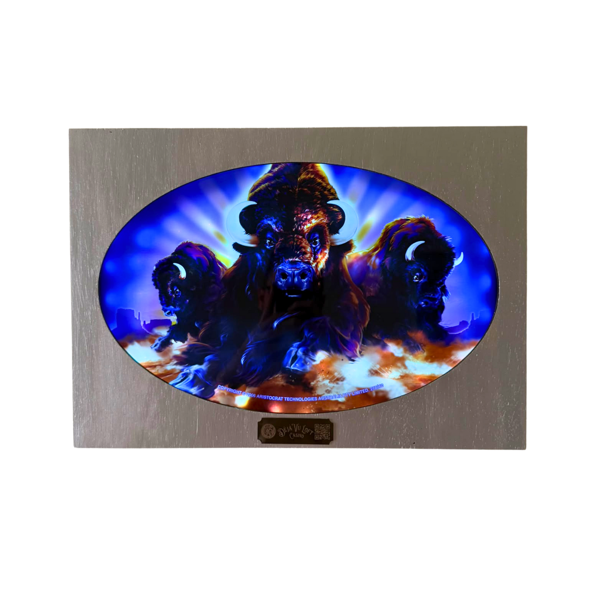 Buffalo Slot Retro Acrylic