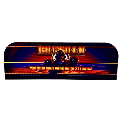 Buffalo Slot Retro Acrylic