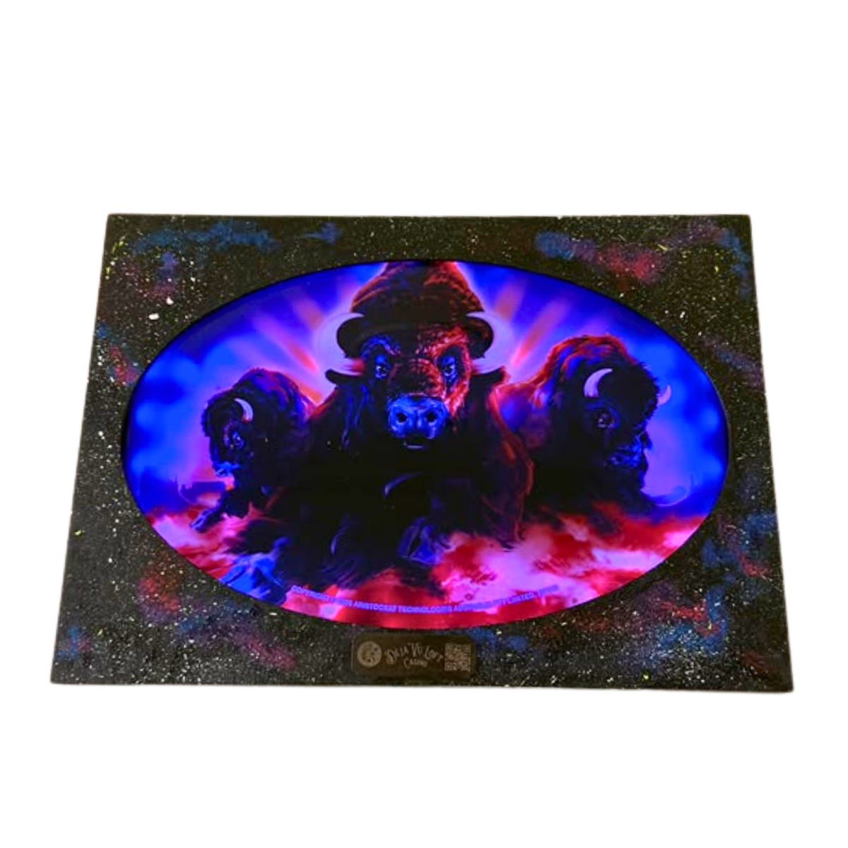Buffalo Slot Retro Acrylic