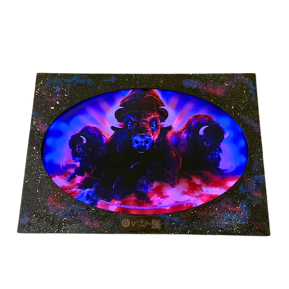 Buffalo Slot Retro Acrylic