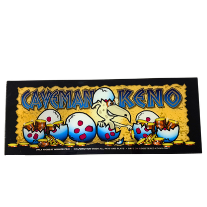 Caveman Keno Slot Glass