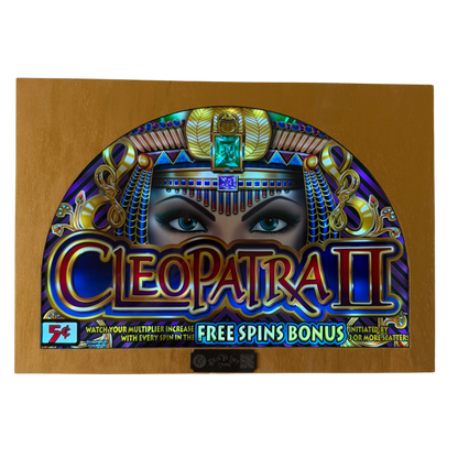 Cleopatra 2 Slot Glass