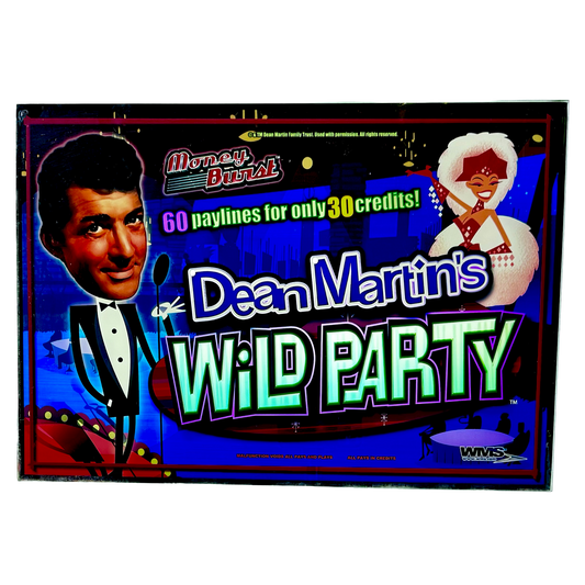 Dean Martin Jumbo Slot Glass