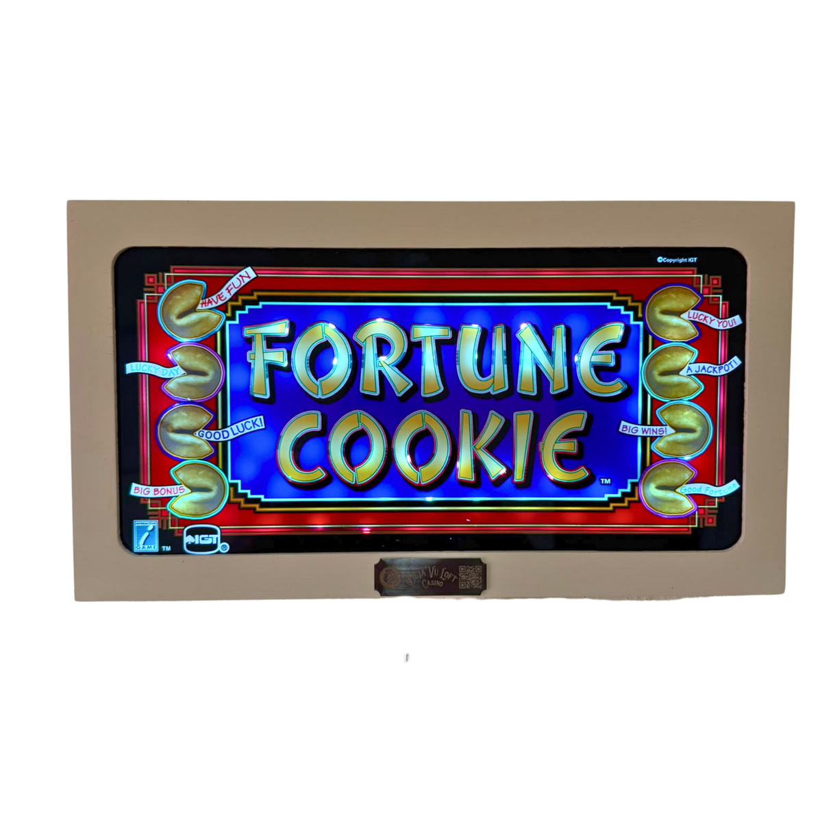 Fortune Cookie Slot Glass