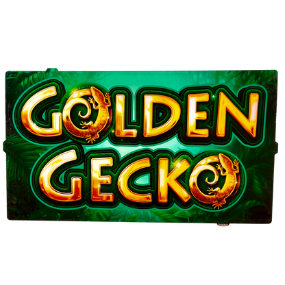 Golden Gecko Slot Retro Acrylic